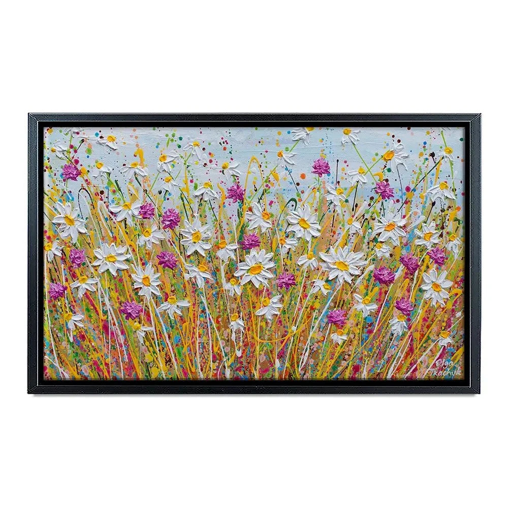 Wild Daisy Field Canvas Print Wild Daisy Field Canvas Print wall art product Olga Tkachyk