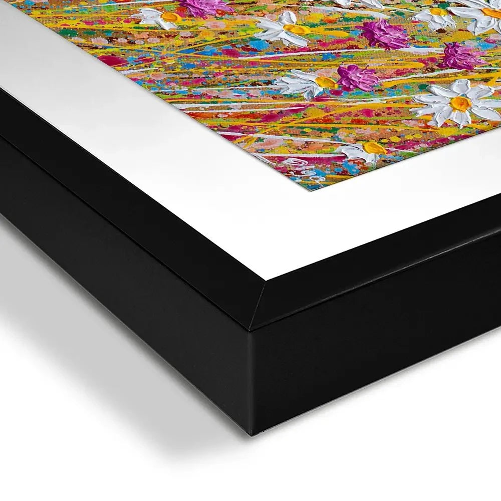 Wild Daisy Field Framed Art Print Wild Daisy Field Framed Art Print wall art product Olga Tkachyk