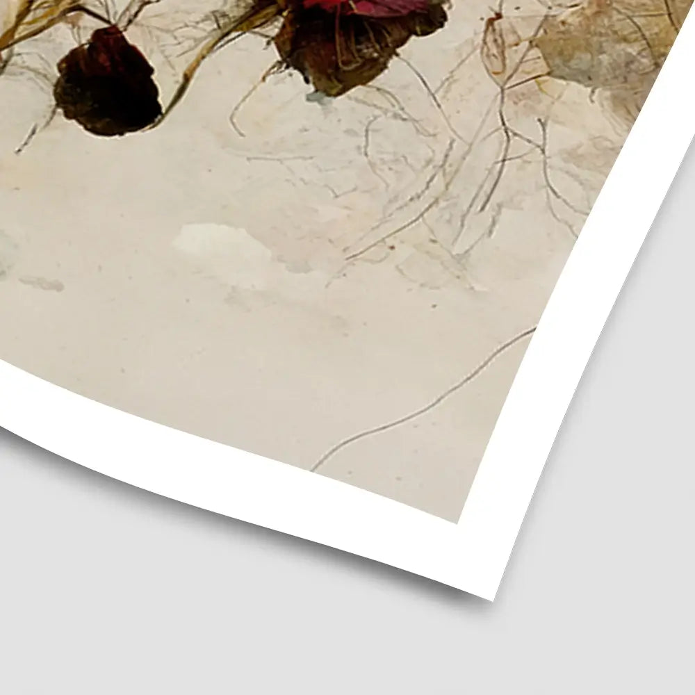 Wild Dry Roses Art Print Wild Dry Roses Art Print wall art product Treechild