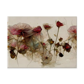 Wild Dry Roses Canvas Print Wild Dry Roses Canvas Print wall art product Treechild