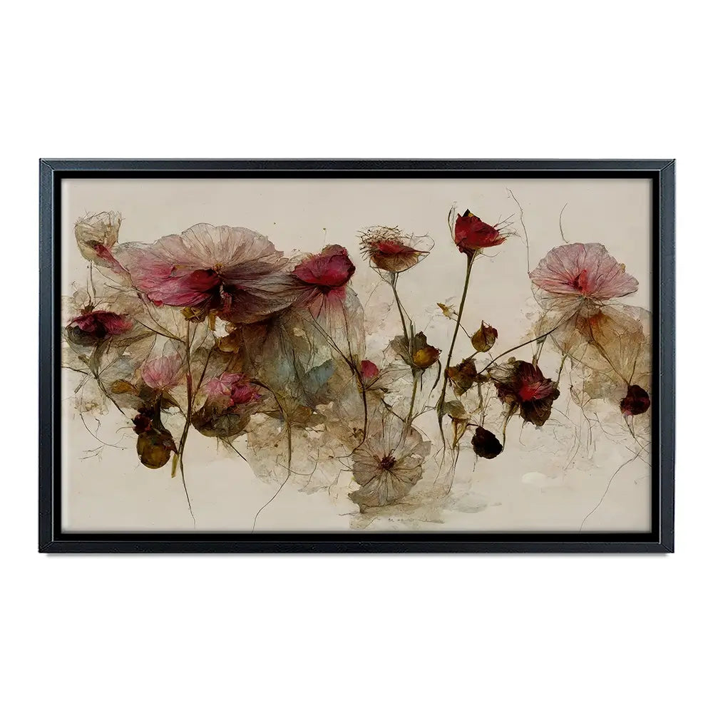 Wild Dry Roses Oversized Canvas Print Wild Dry Roses Oversized Canvas Print wall art product Treechild