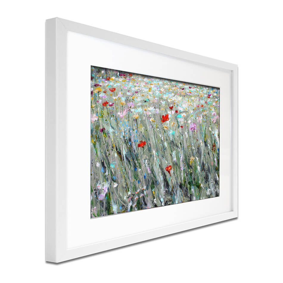 Wild Flower Space Framed Art Print Wild Flower Space Framed Art Print wall art product Studio Paint-Ing