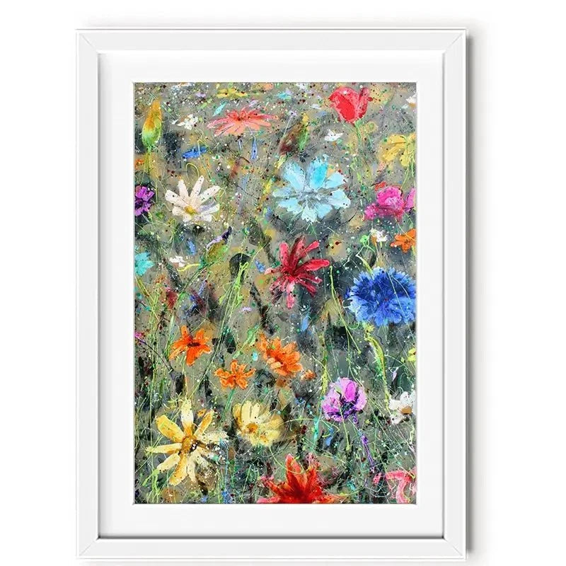 Wild Flowers Framed Art Print Wild Flowers Framed Art Print wall art product Studio Paint-Ing