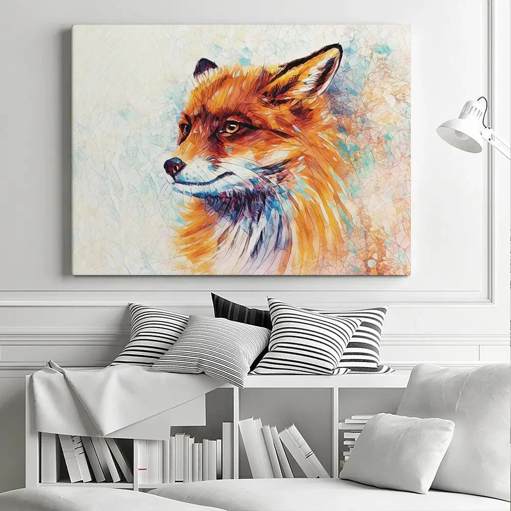 Wild Fox Canvas Print Wild Fox Canvas Print wall art product Lidi Di / Shutterstock