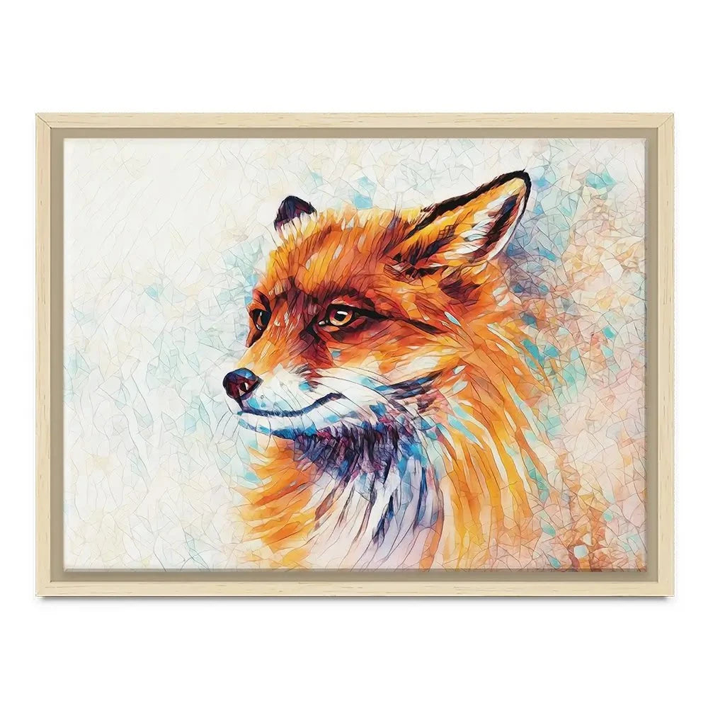 Wild Fox Canvas Print Wild Fox Canvas Print wall art product Lidi Di / Shutterstock