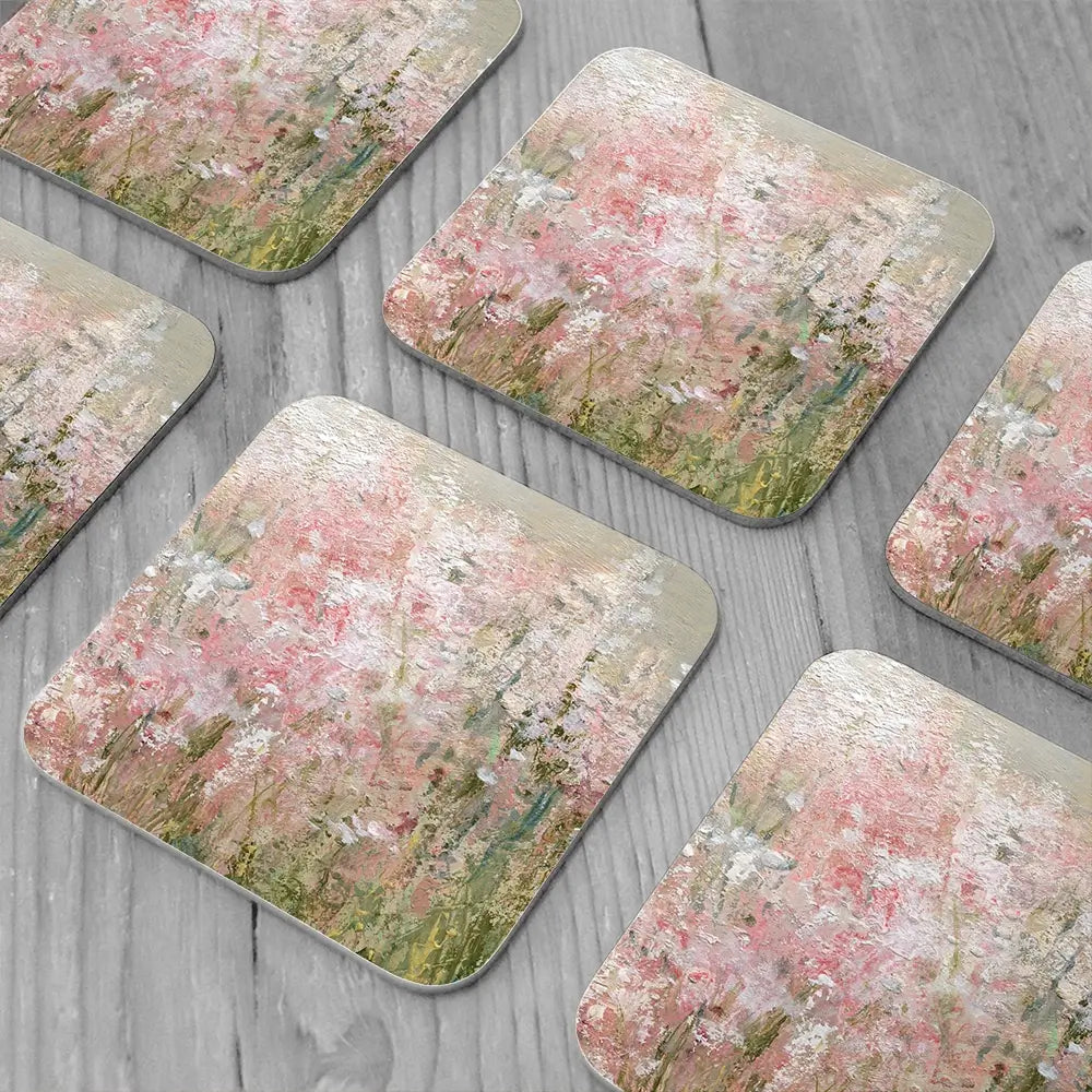Wild Garden Coaster Set Wild Garden Coaster Set wall art product Carol Robinson