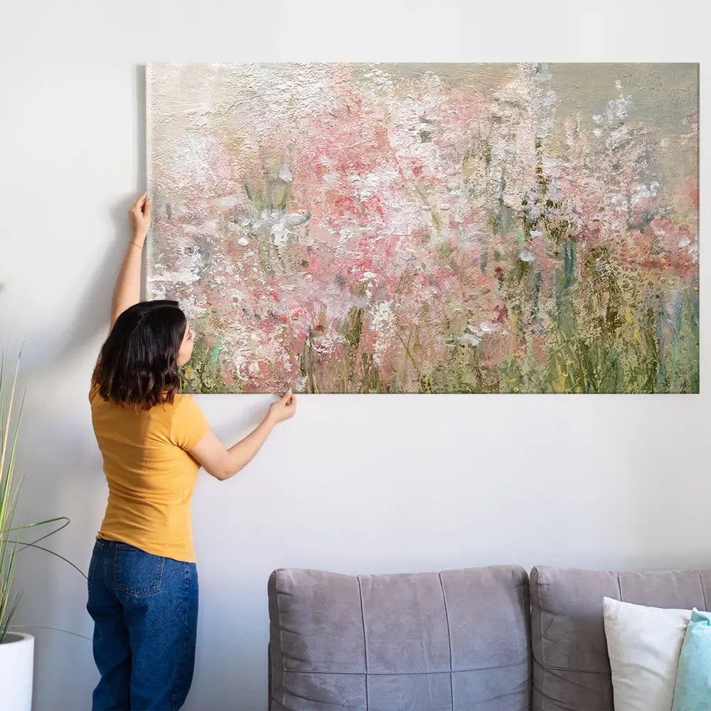Wild Garden Oversized Canvas Print Wild Garden Oversized Canvas Print wall art product Art Print Shop