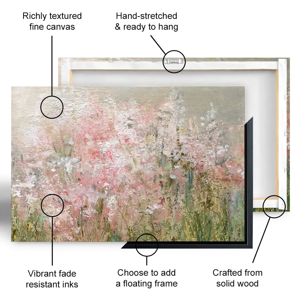 Wild Garden Oversized Canvas Print Wild Garden Oversized Canvas Print wall art product Carol Robinson