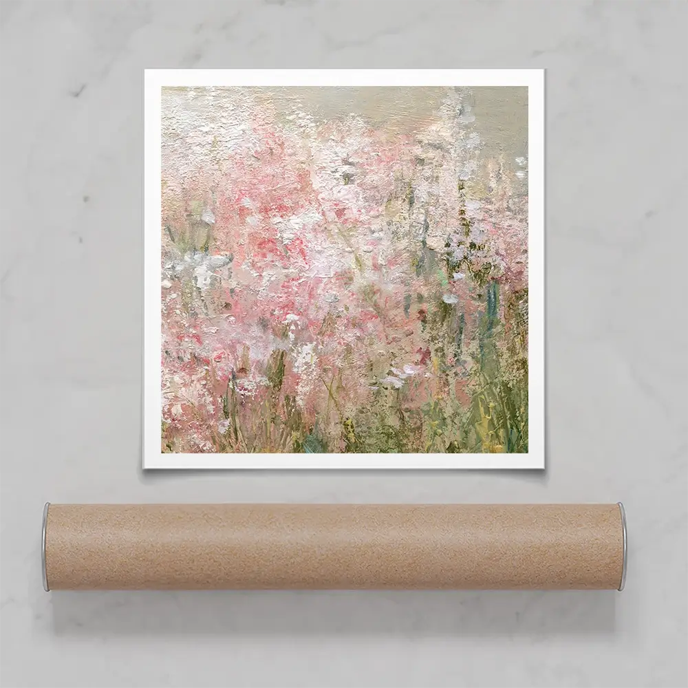 Wild Garden Square Art Print Wild Garden Square Art Print wall art product Carol Robinson