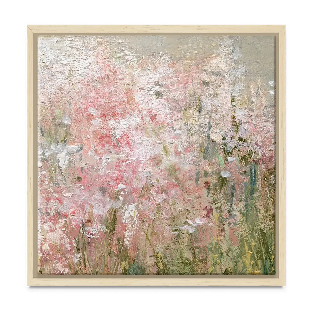 Wild Garden Square Canvas Print Wild Garden Square Canvas Print wall art product Carol Robinson