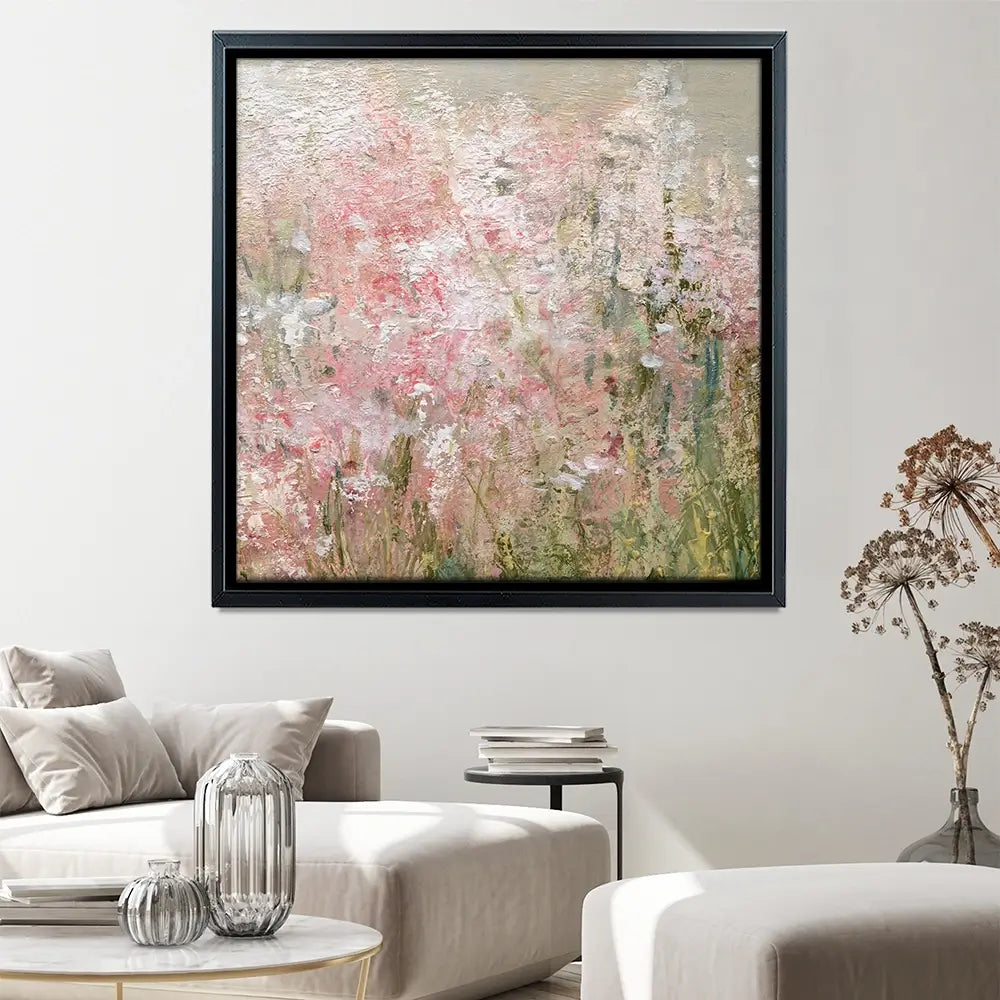 Wild Garden Square Canvas Print Wild Garden Square Canvas Print wall art product Carol Robinson