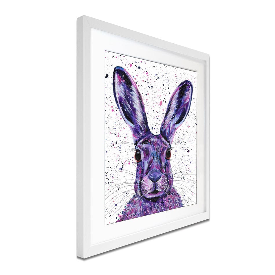 Wild Hare Hallie Framed Art Print wall art product Emma LC Art