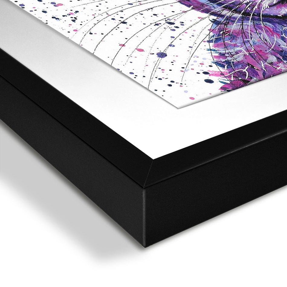 Wild Hare Hallie Framed Art Print wall art product Emma LC Art