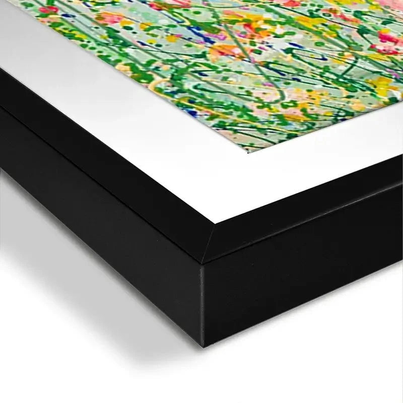 Wild Meadow In Green Framed Art Print Wild Meadow In Green Framed Art Print wall art product Jane Brookshaw