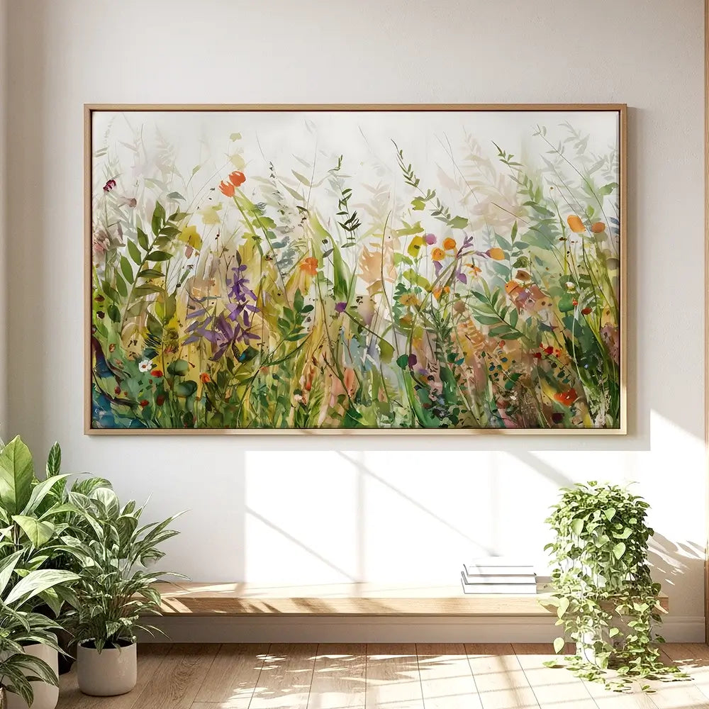 Wild Meadow Oversized Canvas Print Wild Meadow Oversized Canvas Print wall art product Creative Studio - Independent