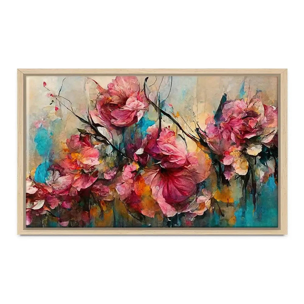 Wild Pink Roses Canvas Print Wild Pink Roses Canvas Print wall art product Treechild