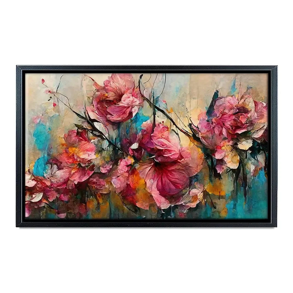 Wild Pink Roses Canvas Print Wild Pink Roses Canvas Print wall art product Treechild