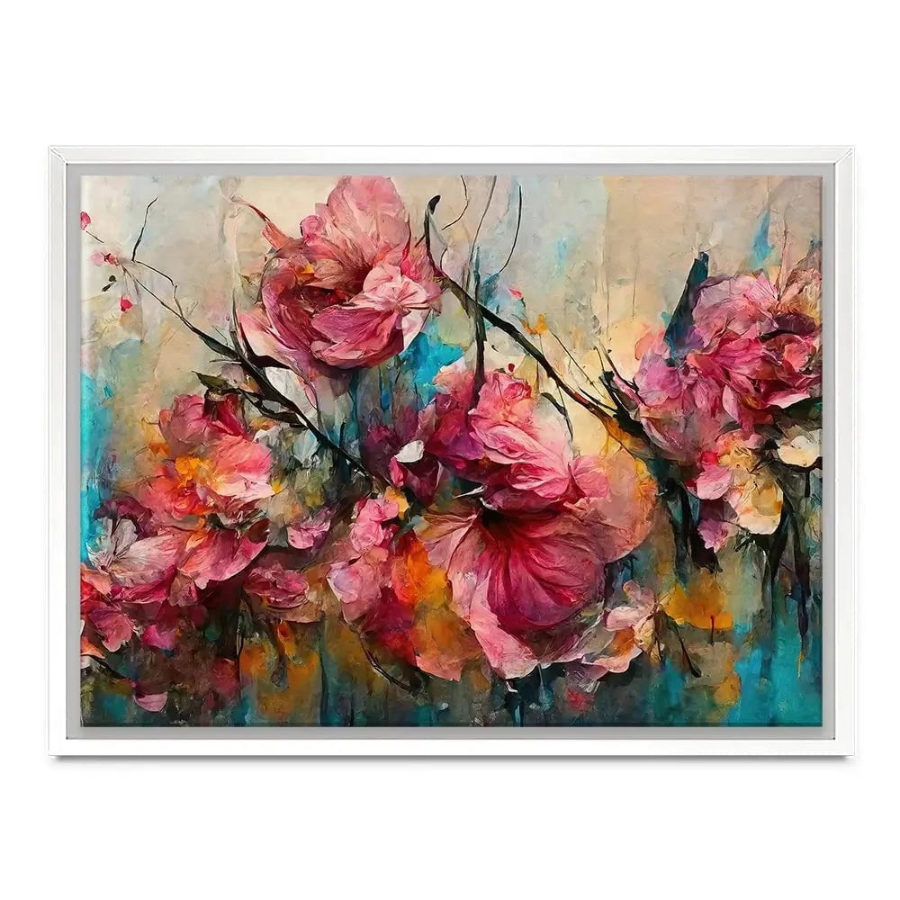 Wild Pink Roses Canvas Print Wild Pink Roses Canvas Print wall art product Treechild