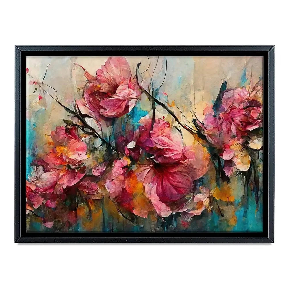 Wild Pink Roses Canvas Print Wild Pink Roses Canvas Print wall art product Treechild