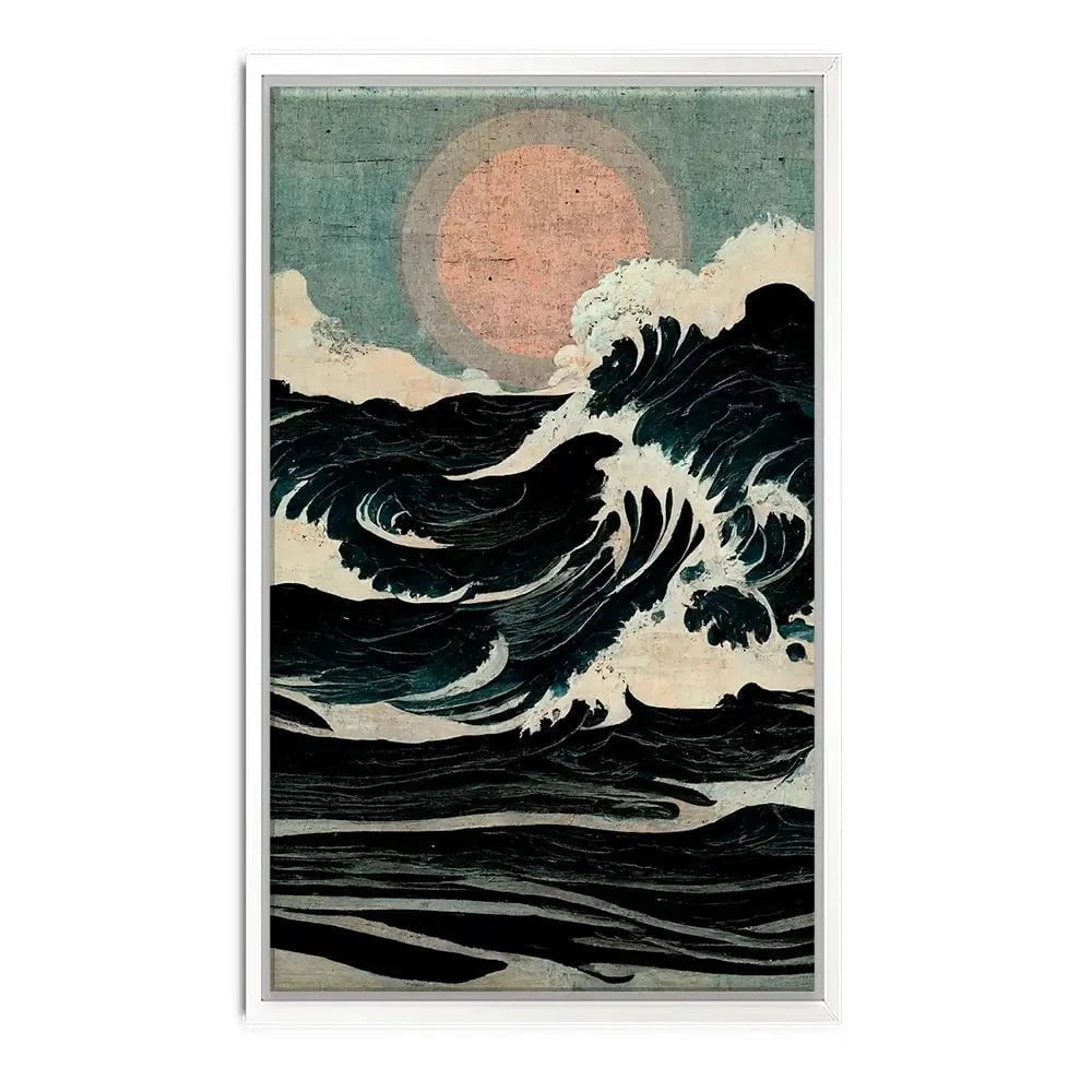 Wild Waves Canvas Print Wild Waves Canvas Print wall art product Treechild
