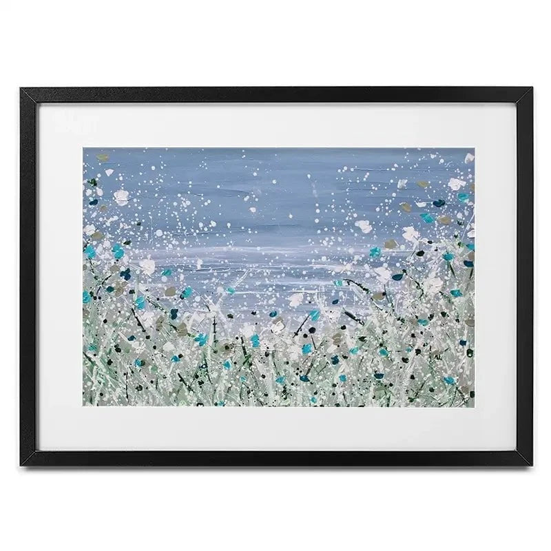 Wild Winter Sea Framed Art Print Wild Winter Sea Framed Art Print wall art product Charlotte Anna Reed