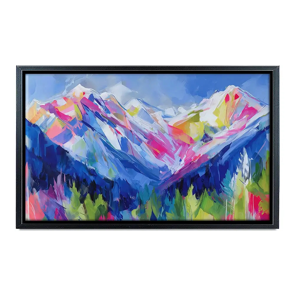 Wildfire Slopes Canvas Print Wildfire Slopes Canvas Print wall art product Chromatic Storm Studio