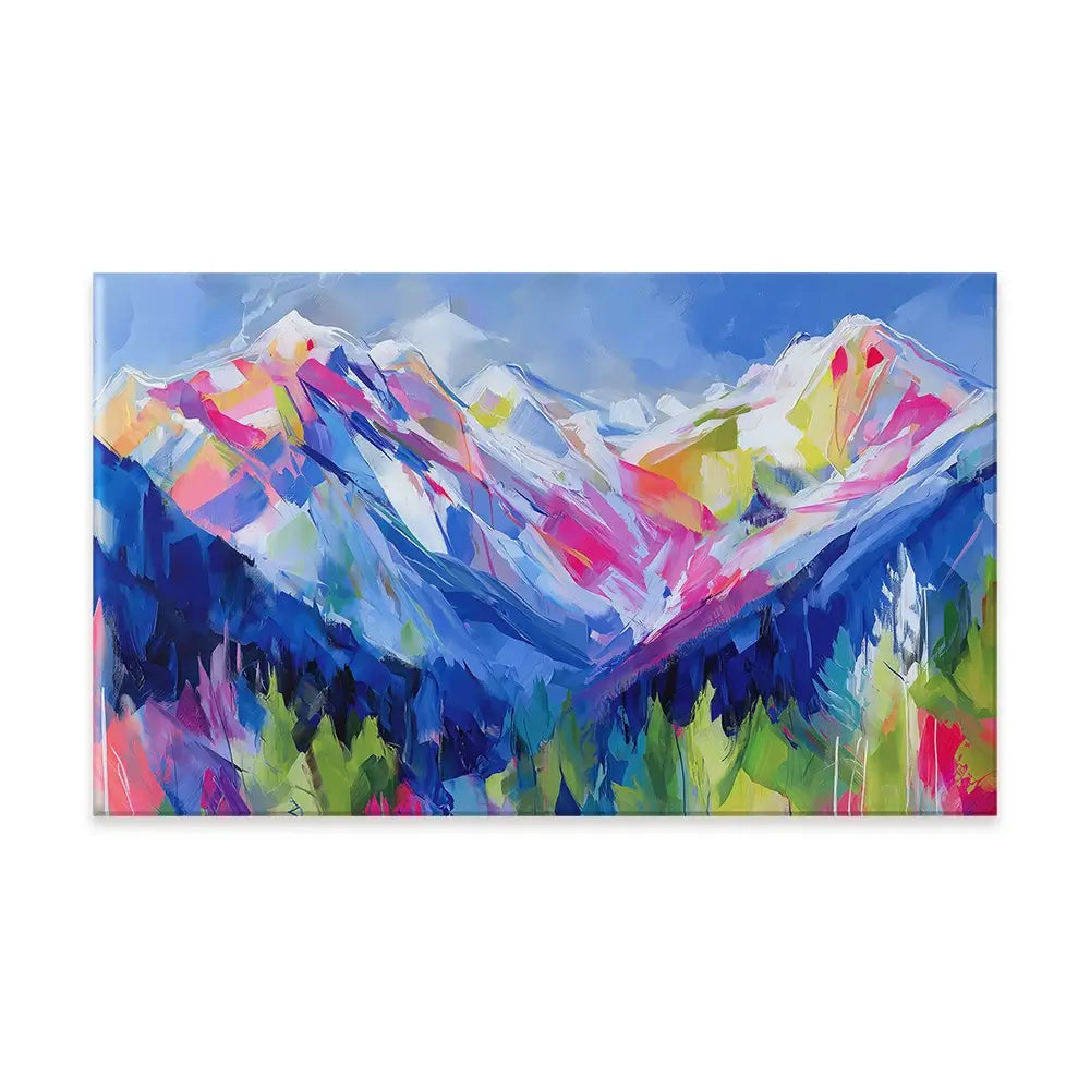 Wildfire Slopes Canvas Print Wildfire Slopes Canvas Print wall art product Chromatic Storm Studio