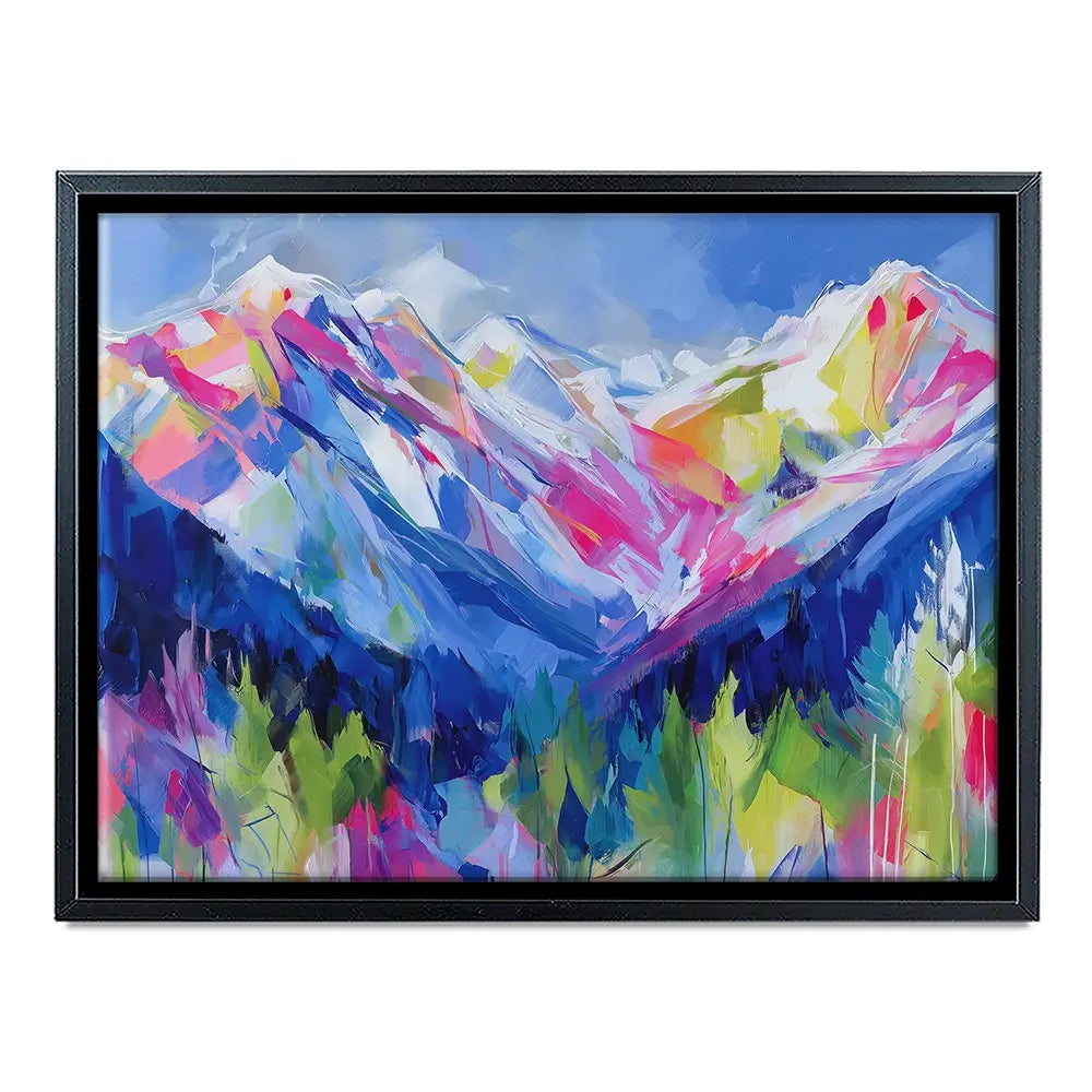 Wildfire Slopes Canvas Print Wildfire Slopes Canvas Print wall art product Chromatic Storm Studio