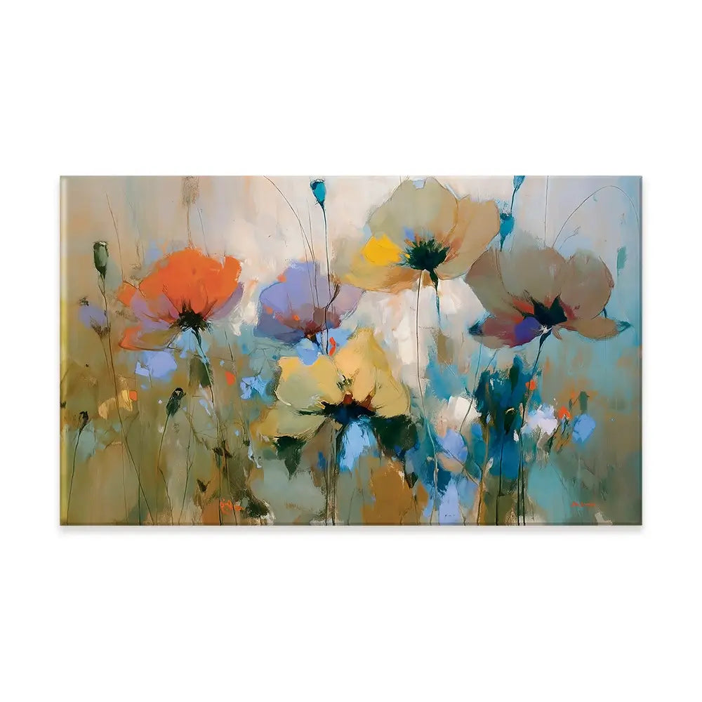 Wildflower Bloom In Dreamy Pastel Tones Canvas Print Wildflower Bloom In Dreamy Pastel Tones Canvas Print wall art product Leon Devenice