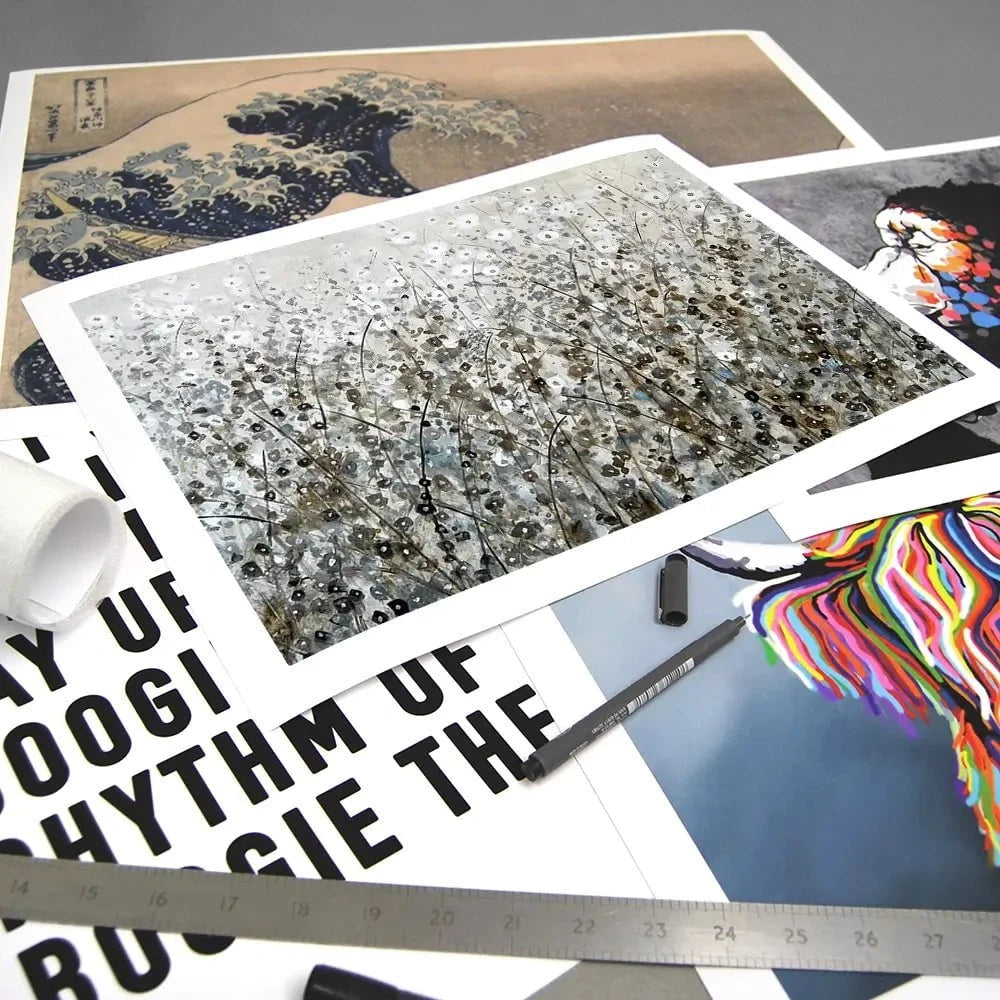 Wildflower Cluster Art Print Wildflower Cluster Art Print wall art product Tim O'Toole