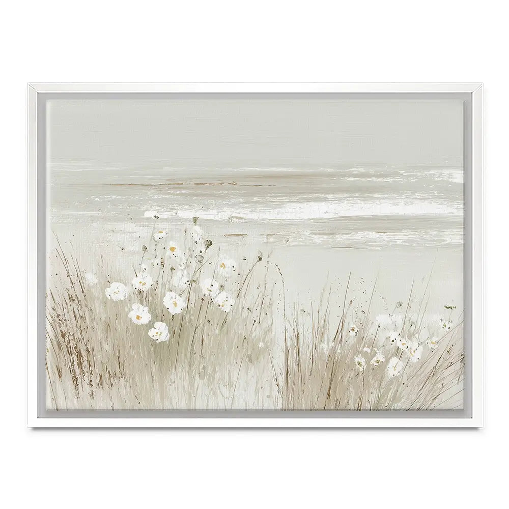 Wildflower Coast Hillside Canvas Print Wildflower Coast Hillside Canvas Print wall art product Chromatic Storm Studio