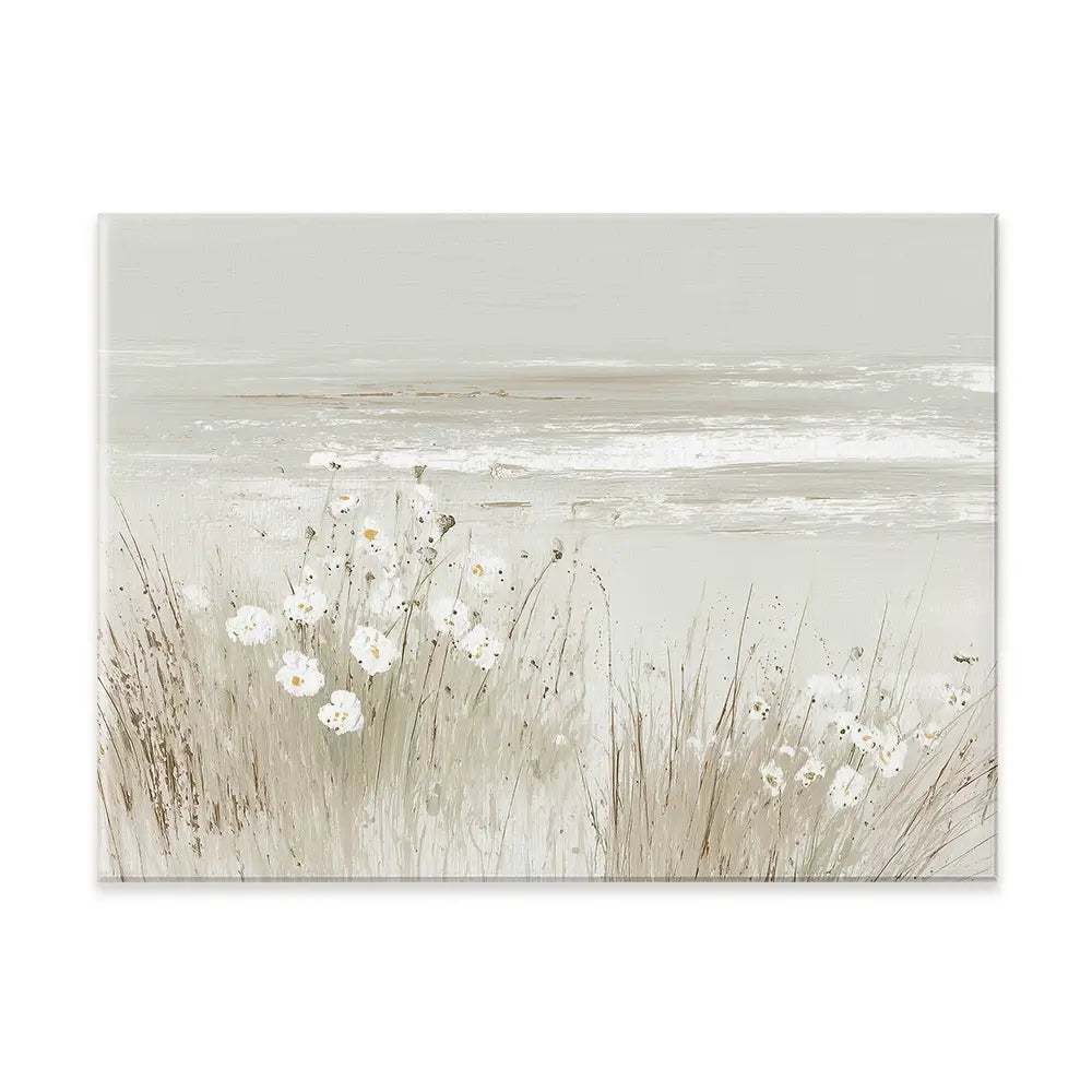 Wildflower Coast Hillside Canvas Print Wildflower Coast Hillside Canvas Print wall art product Chromatic Storm Studio
