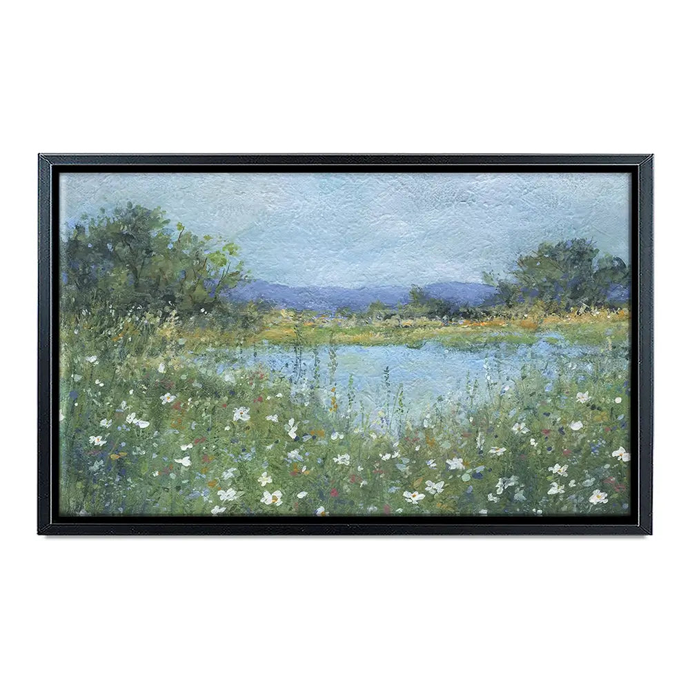 Wildflower Lake Canvas Print Wildflower Lake Canvas Print wall art product Carol Robinson