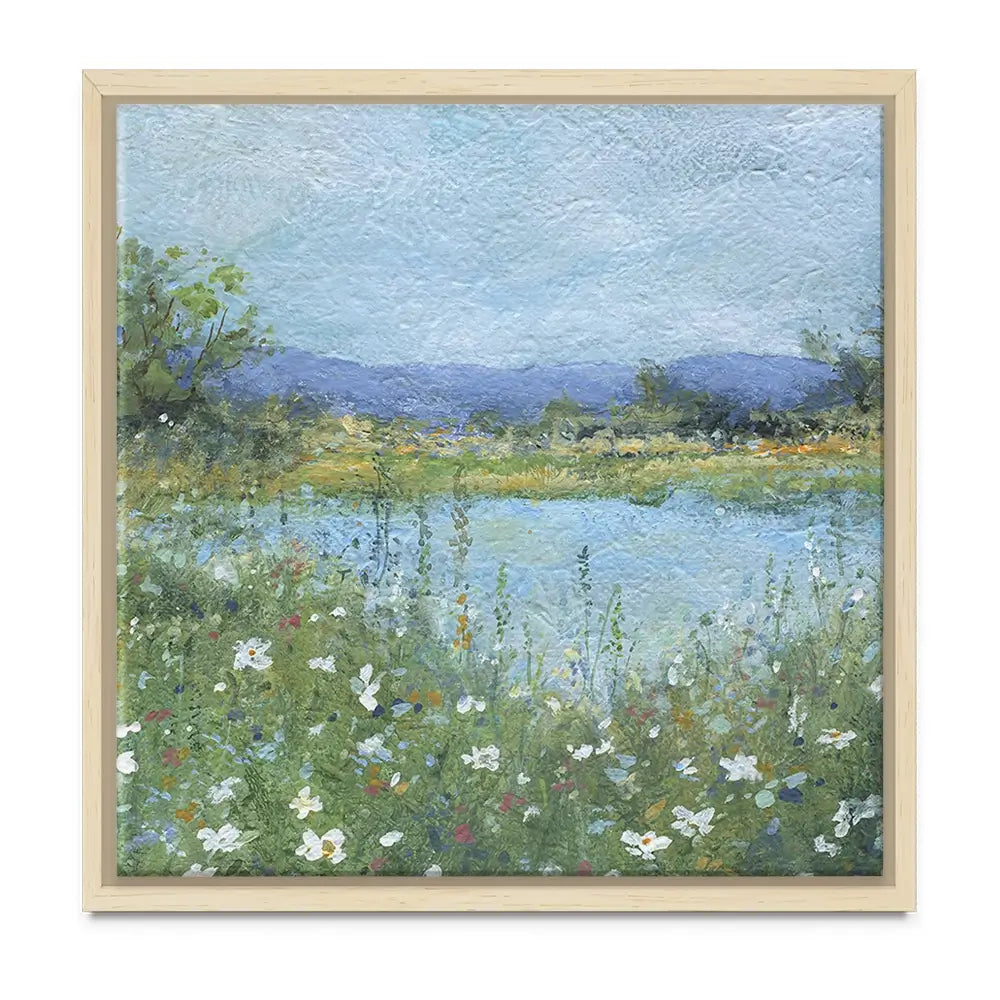 Wildflower Lake Oversized Canvas Print Wildflower Lake Oversized Canvas Print wall art product Carol Robinson