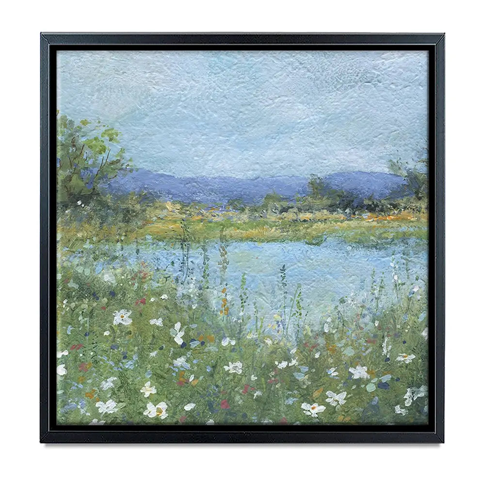 Wildflower Lake Oversized Canvas Print Wildflower Lake Oversized Canvas Print wall art product Carol Robinson