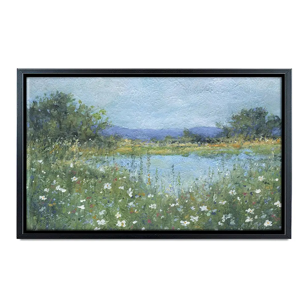 Wildflower Lake Oversized Canvas Print Wildflower Lake Oversized Canvas Print wall art product Carol Robinson