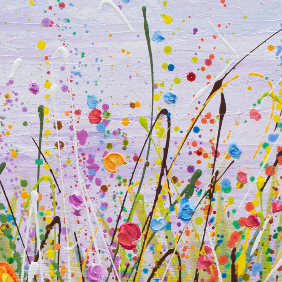 Wildflower Meadow Canvas Print wall art product Olga Tkachyk