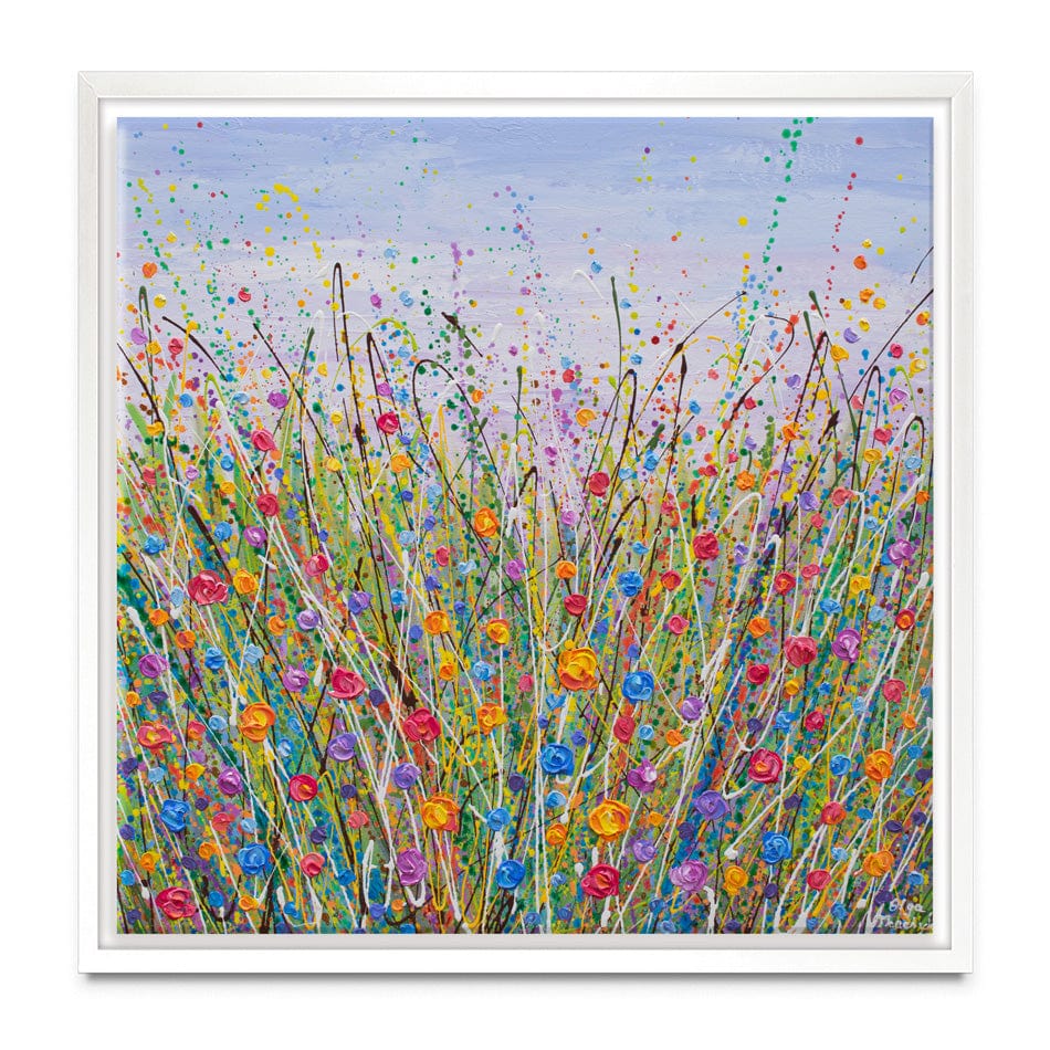 Wildflower Meadow Canvas Print wall art product Olga Tkachyk