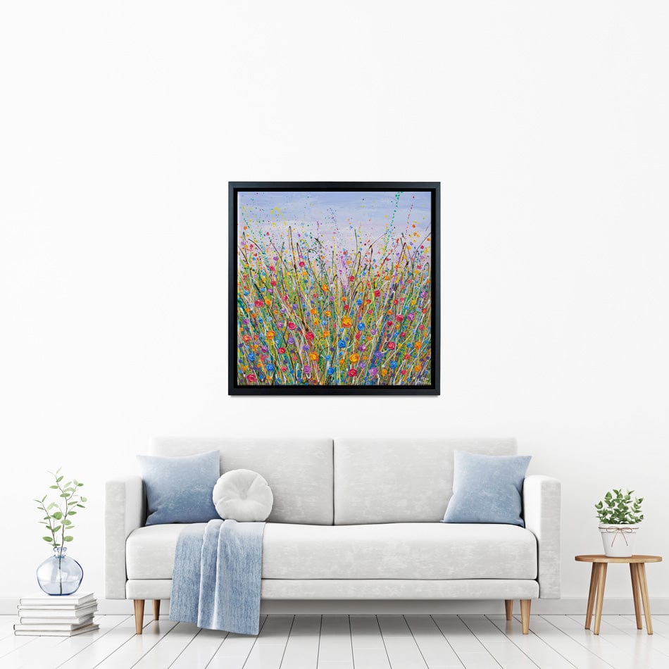 Wildflower Meadow Canvas Print wall art product Olga Tkachyk