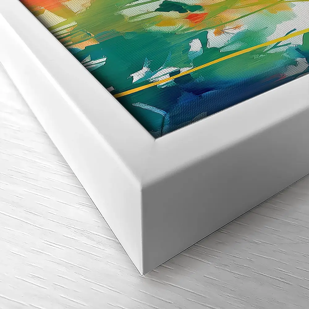 Wildflower Meadow Silhouettes Canvas Print Wildflower Meadow Silhouettes Canvas Print wall art product Chromatic Storm Studio