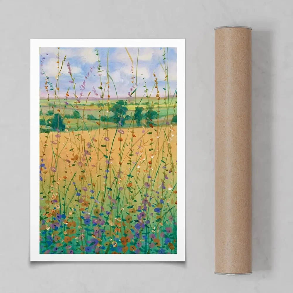 Wildflower Path Art Print Wildflower Path Art Print wall art product Tim O'Toole