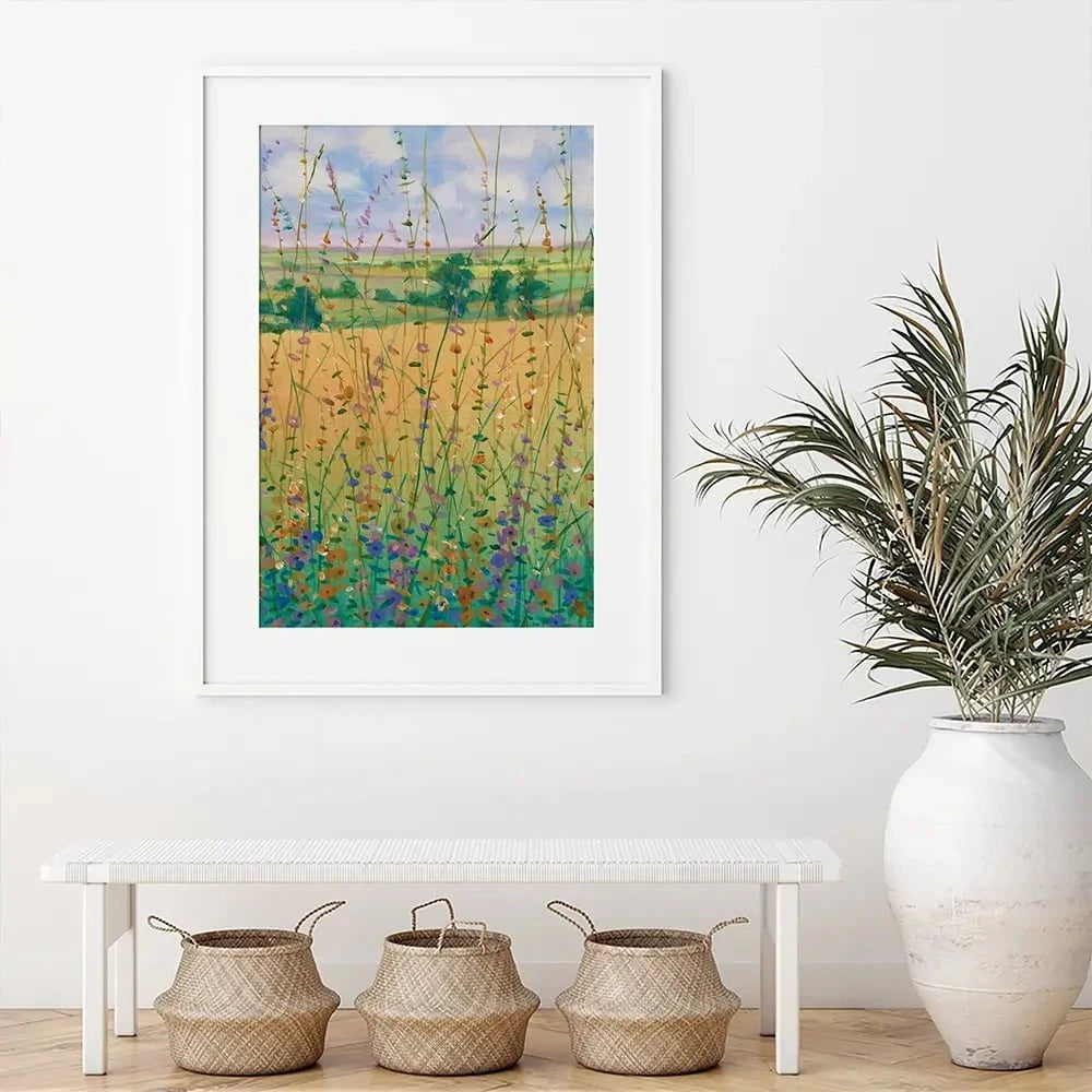 Wildflower Path Framed Art Print Wildflower Path Framed Art Print wall art product Tim O'Toole