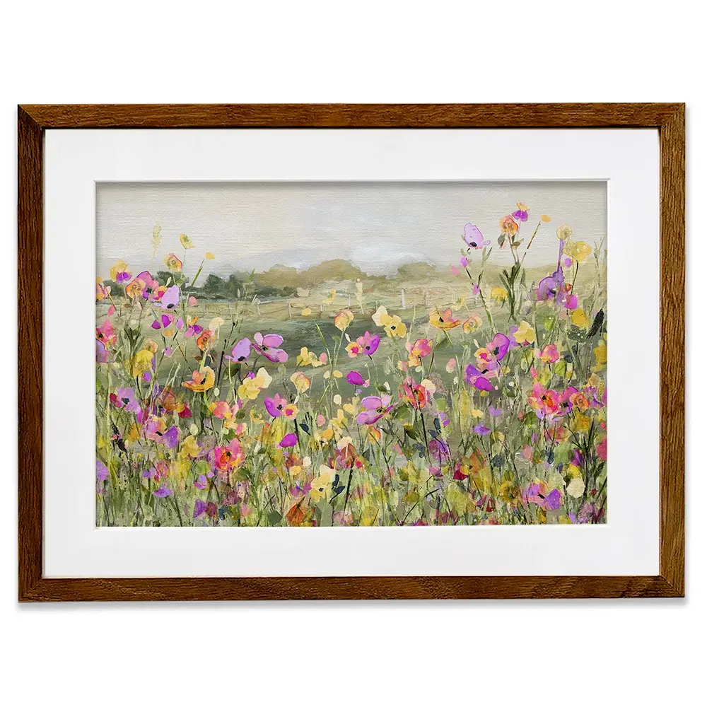 Wildflower Profusion Framed Art Print Wildflower Profusion Framed Art Print wall art product Carol Robinson