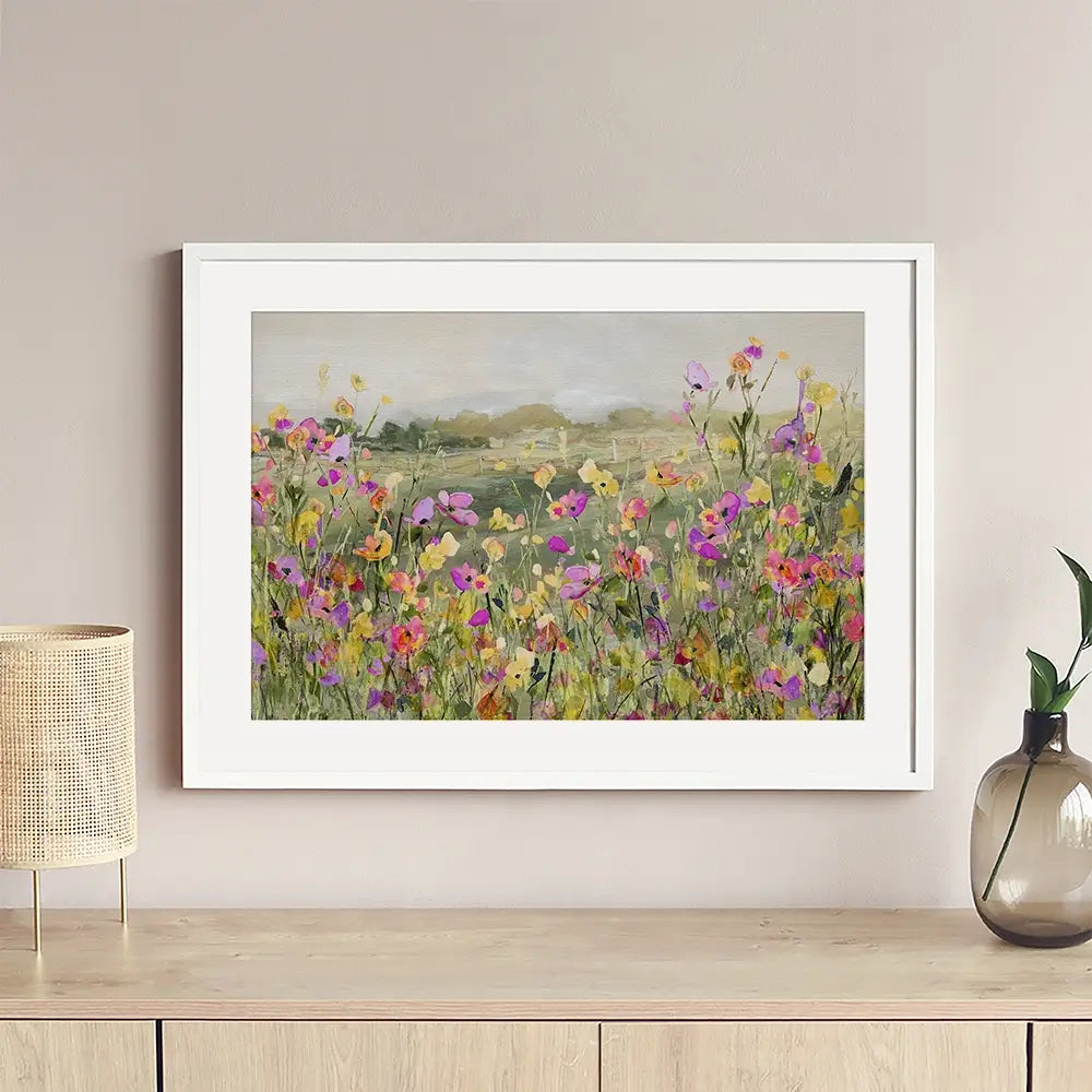 Wildflower Profusion Framed Art Print Wildflower Profusion Framed Art Print wall art product Carol Robinson