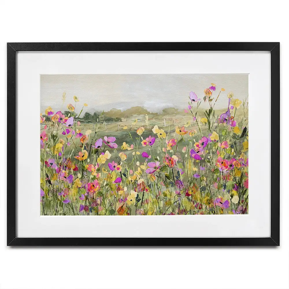 Wildflower Profusion Framed Art Print Wildflower Profusion Framed Art Print wall art product Carol Robinson
