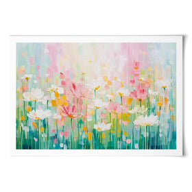 Wildflower Serenity Art Print Wildflower Serenity Art Print wall art product IAmHomeStudio