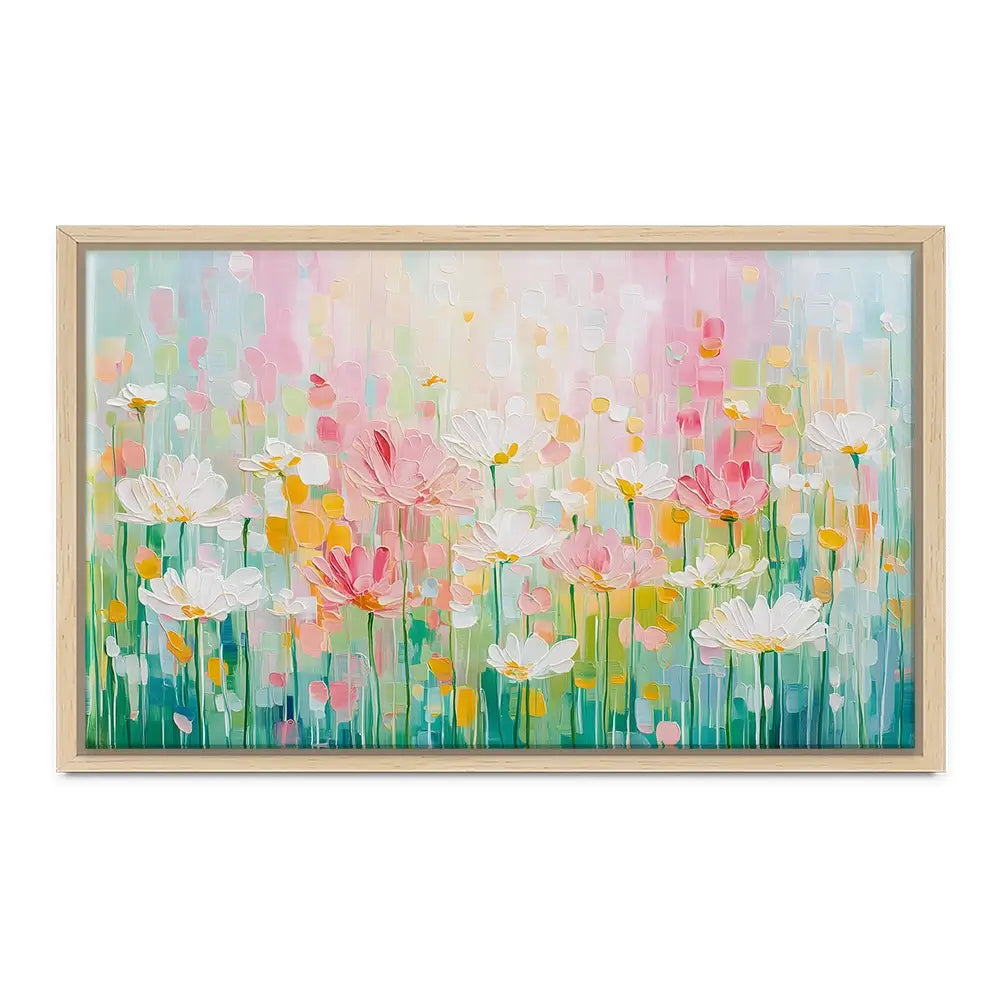 Wildflower Serenity Canvas Print Wildflower Serenity Canvas Print wall art product IAmHomeStudio