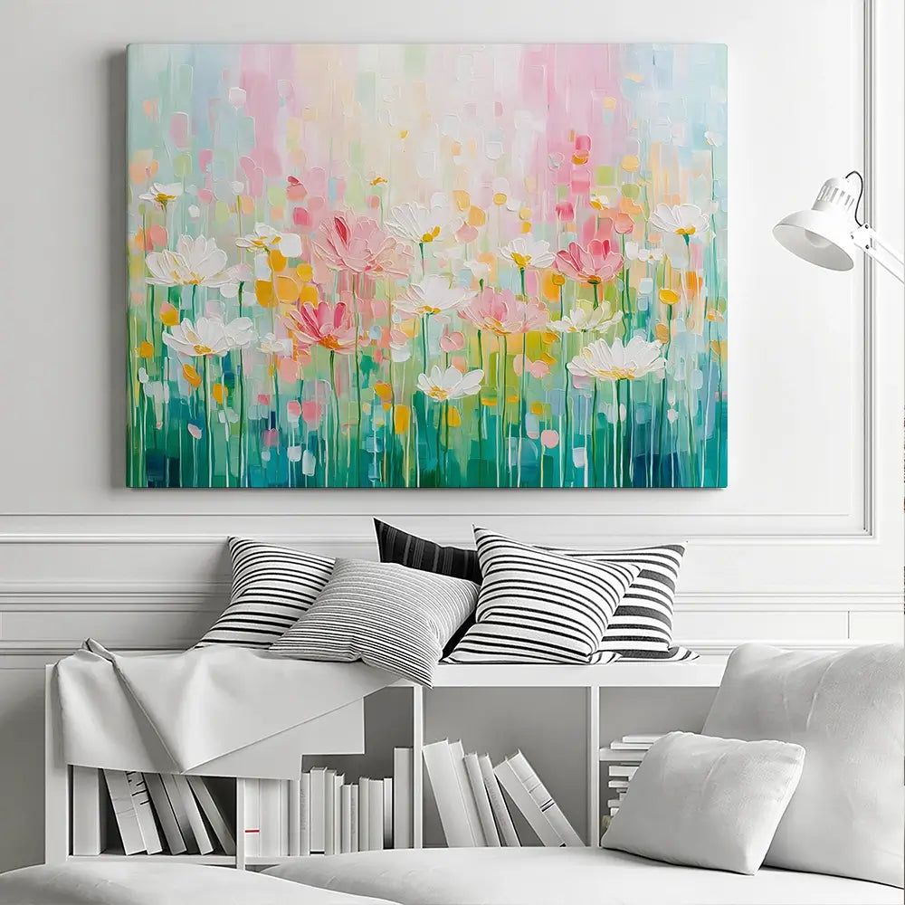 Wildflower Serenity Canvas Print Wildflower Serenity Canvas Print wall art product IAmHomeStudio
