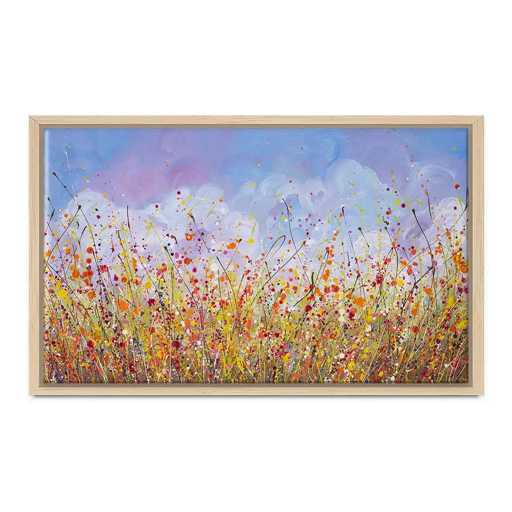 Wildflower Splash Canvas Print Wildflower Splash Canvas Print wall art product Olga Tkachyk