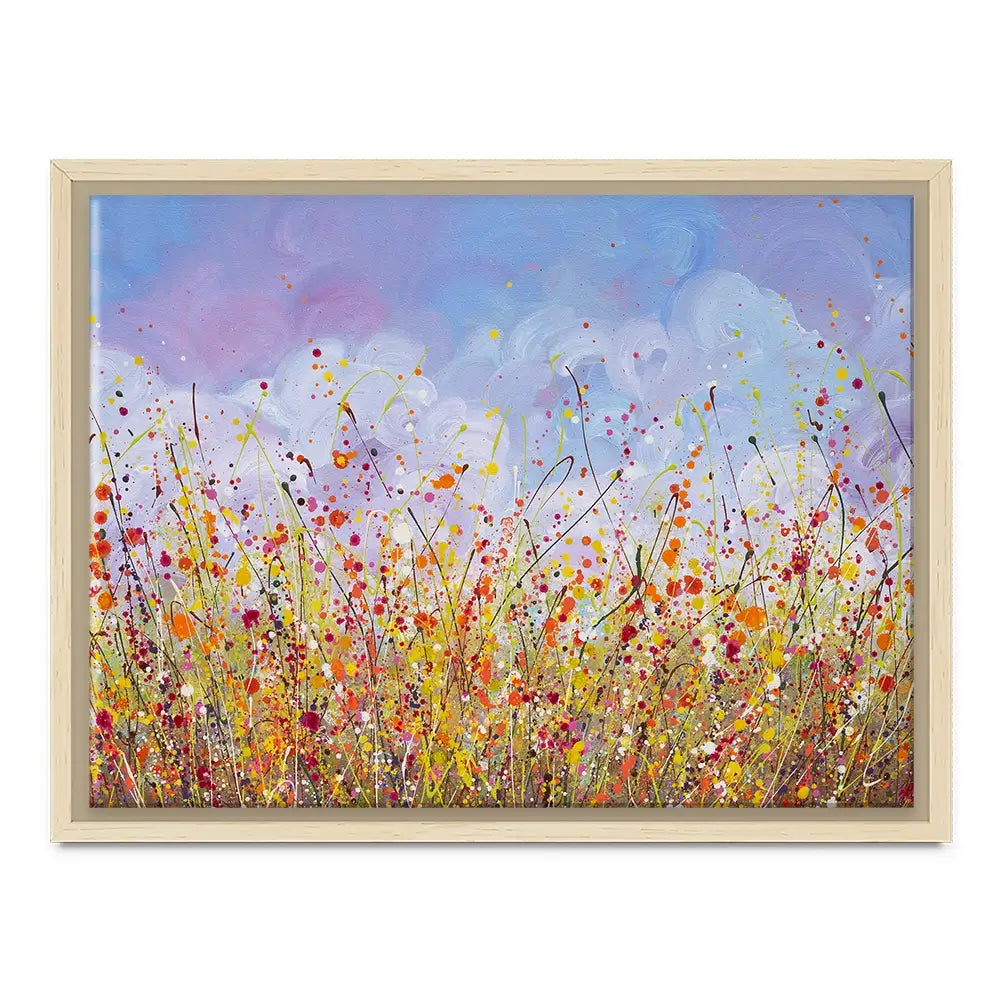 Wildflower Splash Canvas Print Wildflower Splash Canvas Print wall art product Olga Tkachyk